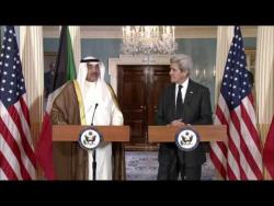 Camera Spray With Secretary Kerry and Kuwaiti First Deputy Prime Minister