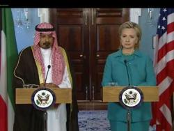 Secretary Clinton Meets With Kuwaiti Foreign Minister